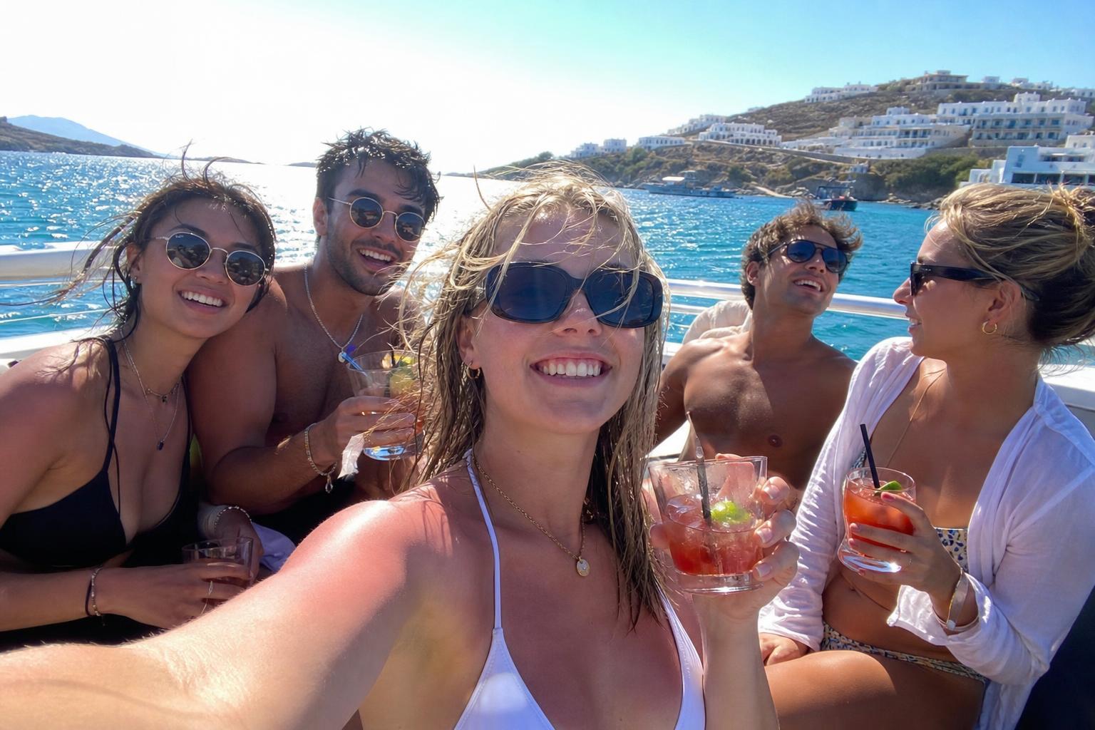 Affiliate Meta Lite sponsored creator trip in Mykonos, Greece